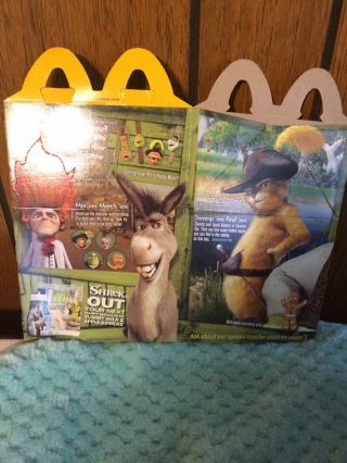 McDonald’s Happy Meal Box Shrek Forever After 2