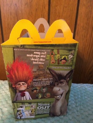 McDonald’s Happy Meal Box Shrek Forever After 5