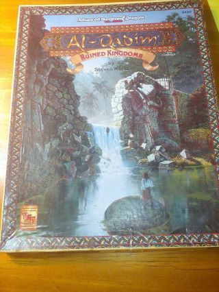 Al - Qadim: Ruined Kingdoms By Steve Kurtz Adv Dungeons & Dragons Complete Set ‘94