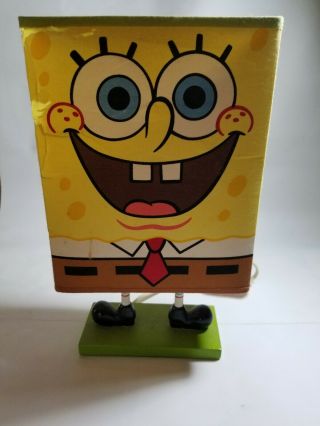 Spongebob Square Pants Shaded Lamp 12.  5 " ×7 "