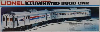 Lionel O Gauge Amtrak 90 Passenger Rdc - 1 Illuminated Budd Car 6 - 8869u