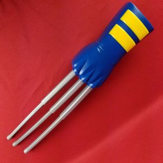 2013 Disney Marvel X Men Wolverine Extending Claw With Sound Effects Blue Yellow