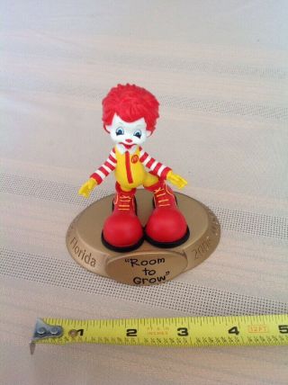 Little Ronald Mcdonalds Statue 10,  885 Of 13,  000 Room To Grow Convention 2006