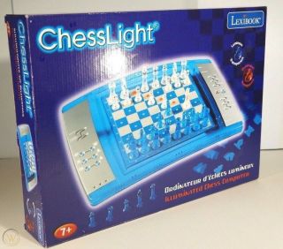 Lexibook Chesslight Electronic Chess Game Computer Touch Keyboard