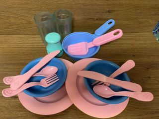 Pretend Play Kitchen Fisher Price Dishes