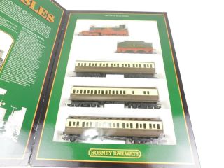Oo Scale Hornby Gwr Great Western Lord Of The Isles 4 - 4 - 2 Steam W/passenger Cars