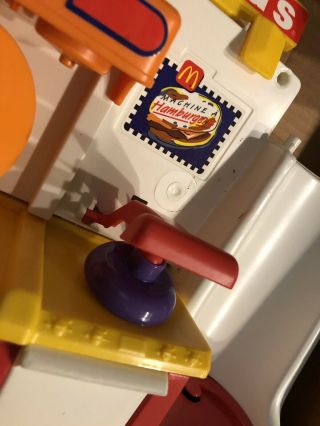 McDonalds Vintage 1993 Hamburger Snack Maker Happy Meal Magic Complete 7