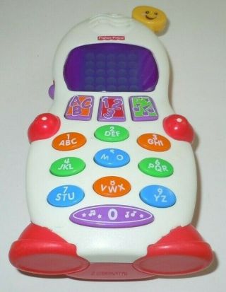 Laugh & Learn Musical Cell Phone Toy Fisher Price 2004 Mattel Toddler Home