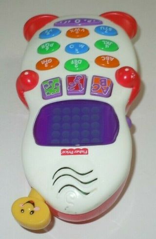 Laugh & Learn Musical Cell Phone Toy Fisher Price 2004 Mattel Toddler Home 2