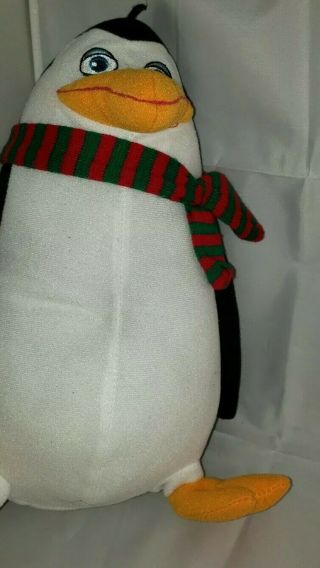 The Penguins Of Madagascar Plush Stuffed Toys Foam Doll 16 " Tall Large Skipper