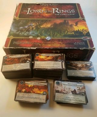 Lord Of The Rings Lotr Lcg Card Game Core Set Expansion Decks Adventure Packs
