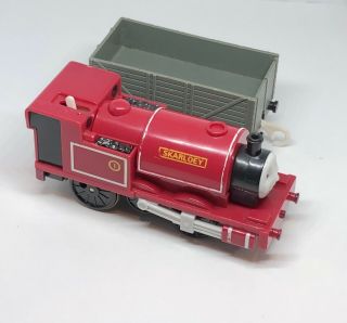 Trackmaster Thomas The Train Motorized Skarloey With Cargo Car