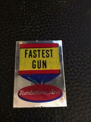 Cracker Jack Patch - Fastest Gun,  Tombstone Az