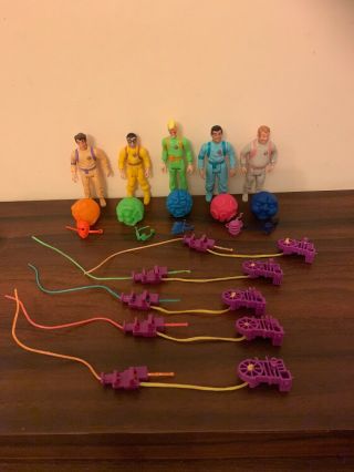 1990 Kenner ‘the Real Ghostbusters’ - Slimed Heroes Standard Complete Set Rare