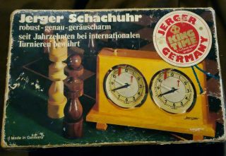 Jerger Schachchuhr Chess clock X Great 2