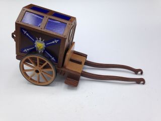 Playmobil Treasure Transport Cart Wagon Lion Knights 3314 - Medieval Castle