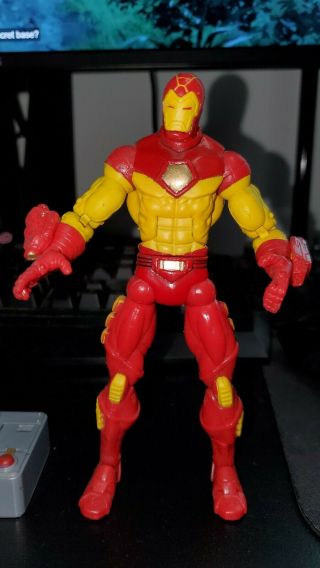 Toy Biz Iron Man Face - Off (modular Armor) Loose