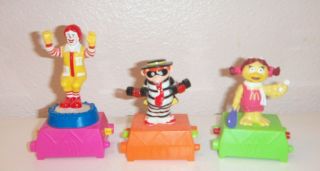Vintage Mcdonalds Happy Meal Toys From Uk Sports Set Of 3 From 1993
