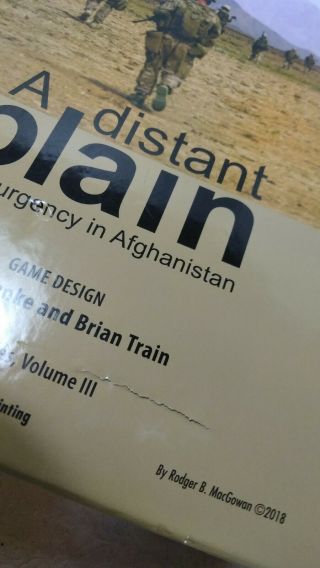 A Distant Plain by GMT COIN Volume III 2018 3rd printing 3