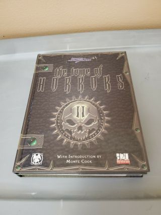THE TOME OF HORRORS I,  II,  and III D&D D20 Dungeons & Dragons 3