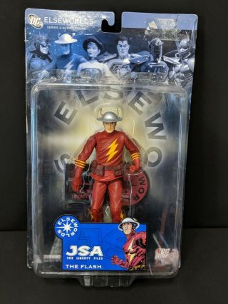 Dc Direct Elseworlds Series 4 The Liberty Files Jla The Flash Justice League
