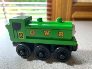 Thomas The Train & Friends Wooden Duck Engine Gwr 8