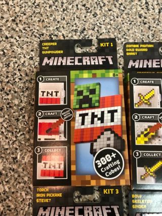 Kids Minecraft Crafting Table Building Toy 4