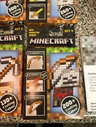 Kids Minecraft Crafting Table Building Toy 7