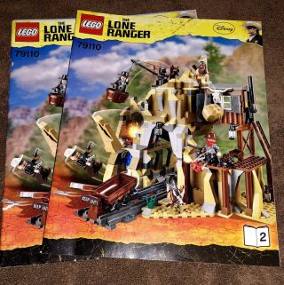 Lego 79110 The Lone Ranger: Silver Mine Shootout.  100 Complete.  No Box