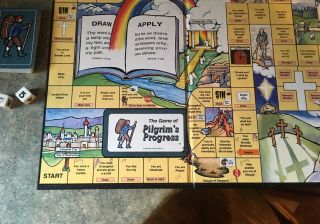 Pilgrims Progress Board Game Family Time Inc.  Complete Christian Homeschool 4