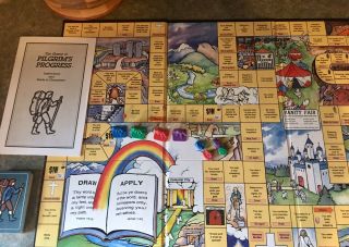 Pilgrims Progress Board Game Family Time Inc.  Complete Christian Homeschool 8