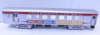 K - Line By Lionel 6 - 21466 Ringling Bros.  Barnum & Bailey Circus 15 " Aluminum Adve