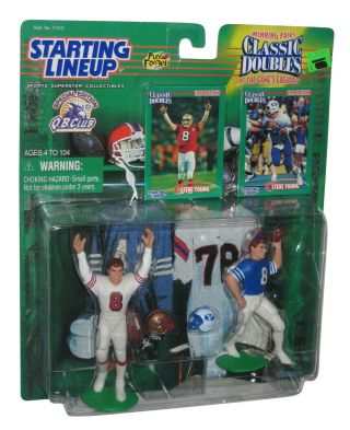 Nfl Football Starting Lineup Steve Young (1998) Classic Doubles Kenner Figure Se