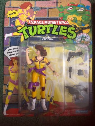 Teenage Mutant Ninja Turtles TMNT April 1992,  Ninja Newscaster 2