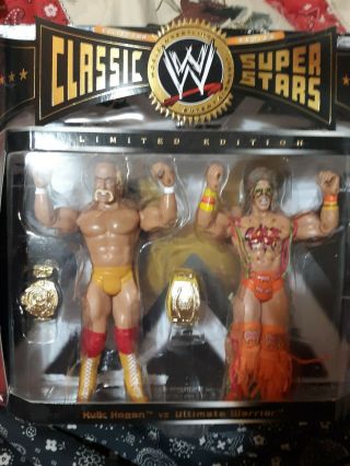 Wwe Jakks Classic Superstars Hulk Hogan Ultimate Warrior 2 Pack Moc