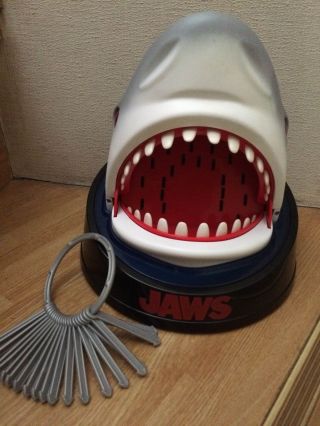 9.  6in 25cm Jaws 1975 Action Bitten Japan Orignal Panic Game Figure Shark