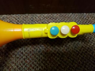 TOMY Little Tooter Trumpet horn Vintage Toy Plays Music Mary Had a Little Lamb 2