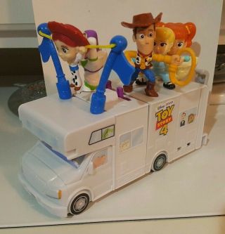 Mcdonalds Toy Story 4 Complete Set Already Put Together One In Pic Is