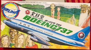 1/200 Boeing 737 - 200 All Nippon Airways (hasegawa 1987 Kit)
