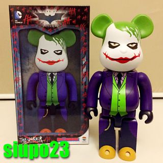 Medicom 400 Bearbrick Dc Comics The Joker Be@rbrick Why So Serious Batman