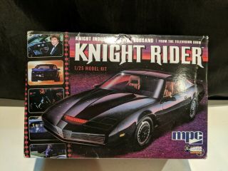 1/25 Mpc Knight Rider K.  I.  T.  T.  Firebird Trans - Am Car In Open Box