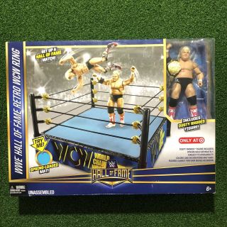 Wwe Hall Of Fame Wrestling Retro Ring Nib Target Exclusive Dusty Rhodes