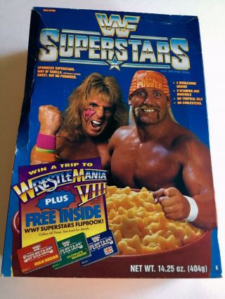 Wwf Superstars Cereal 1991,