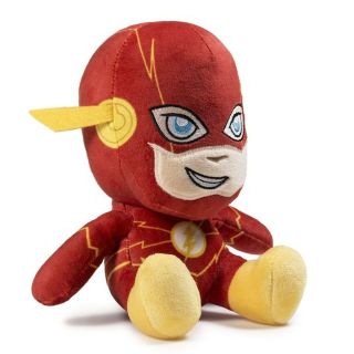 The Flash Sitting Kidrobot 7 " Plush Dc Comics Cw Barry Allen Bart Gift