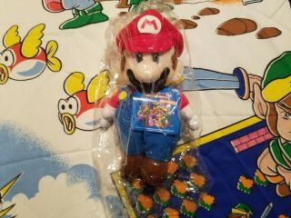 Rare 2007 Hudson Soft Mario Party 5 Mario (s) Plush Supermariologan Sml Nintendo