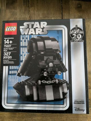 Lego Star Wars Darth Vader Bust 75227 2019 Celebration Exclusive