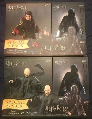 Star Ace The Goblet Of Fire Dementor & Triwizard Harry Potter 1/8 Figure 4 Pack