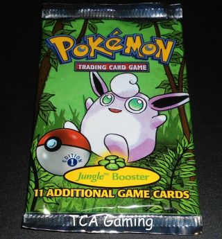 Jungle 1st Edition Booster Pack (wigglytuff) Pokemon Card (weighed Light)