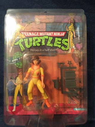 Teenage Mutant Ninja Turtles 1988 - April O’neil Orange/blue No Press - 10 Back