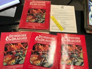 Dungeons And Dragons Basic Rules Set 1 1983 D&d